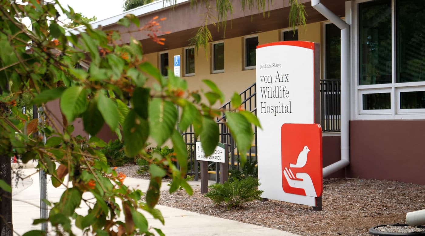 wildlife hospital entrance